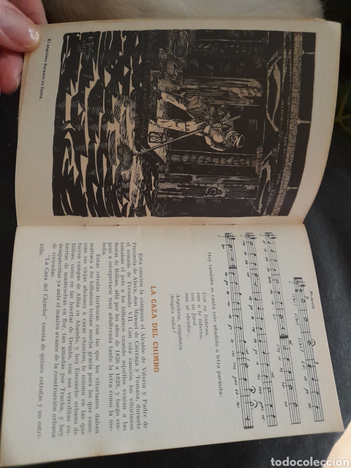 Libros de segunda mano: Cancionero bilbaino. - Foto 2