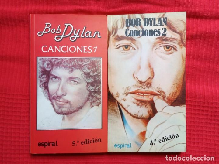 Libros de segunda mano: BOB DYLAN - CANCIONES 1 + 2 - Foto 1