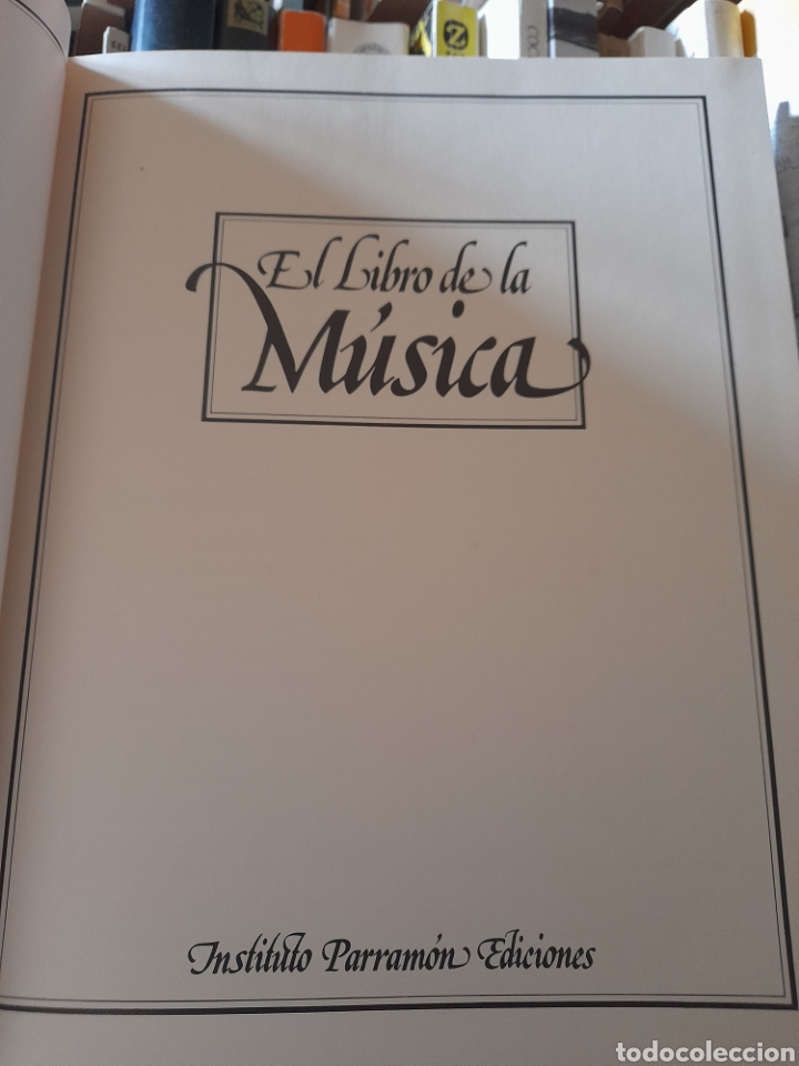 Libros de segunda mano: El libro de la m&uacute;sica. - Foto 2