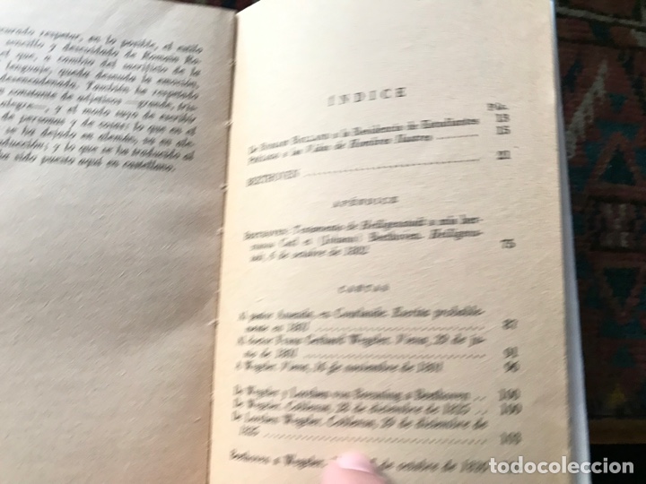 Libros de segunda mano: Vida de Beethoven. Romain Rolland. Losada - Foto 4