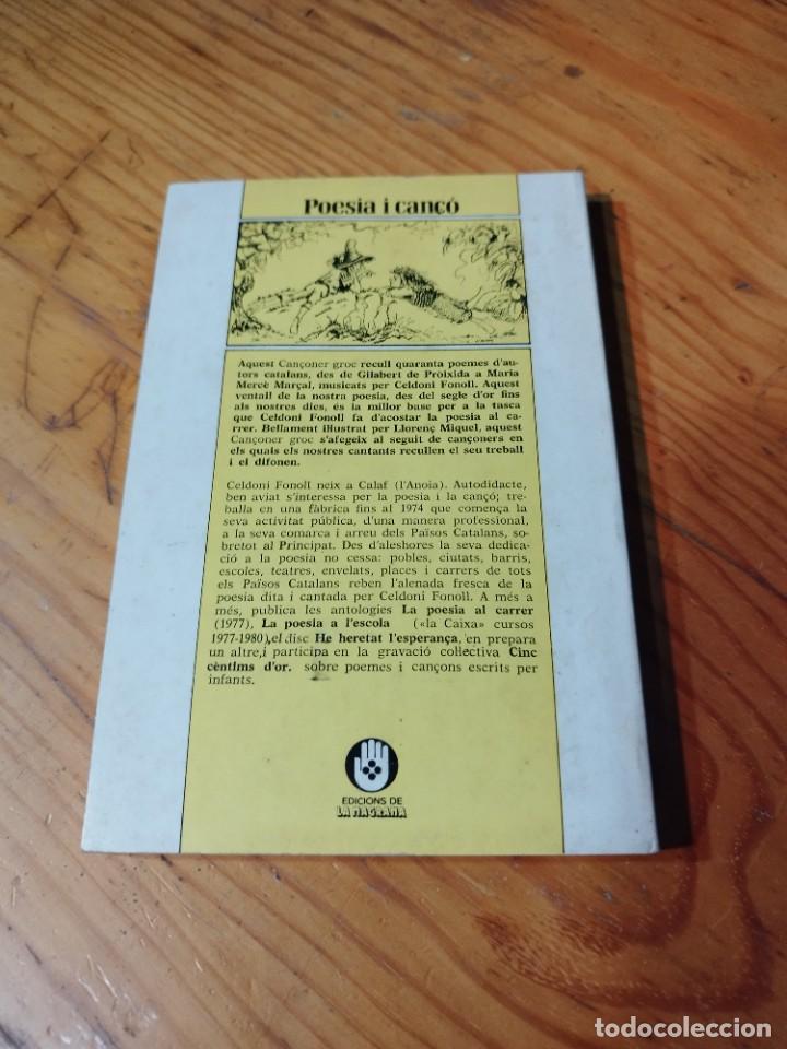 Libros de segunda mano: CELDONI FONOLL - CANCONER GROC. - Foto 6