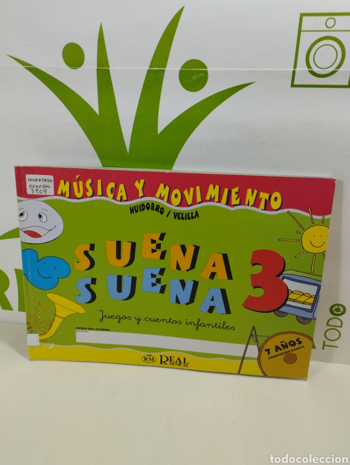 Libros de segunda mano: M&uacute;sica y movimiento. Suena suena 3. Juegos y cuentos infantiles.