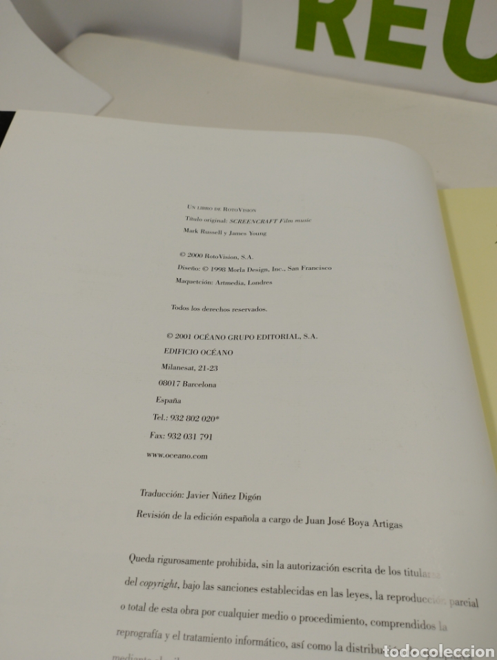 Libros de segunda mano: Bandas sonoras. Cine. Oc&eacute;ano. - Foto 4