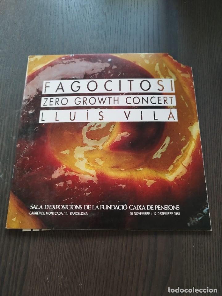 Libros de segunda mano: Fagocitosi - Lluis Vila Zero Growth Concert 1985