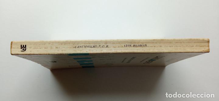 Libros de segunda mano: Cancionero. Luis Bedmar. 1985 - Foto 5