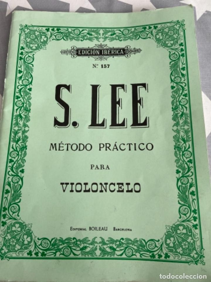 Libros de segunda mano: S. Lee. M&eacute;todo pr&aacute;ctico para violonchelo. - Foto 1