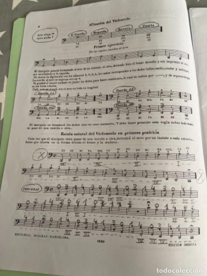Libros de segunda mano: S. Lee. M&eacute;todo pr&aacute;ctico para violonchelo. - Foto 3