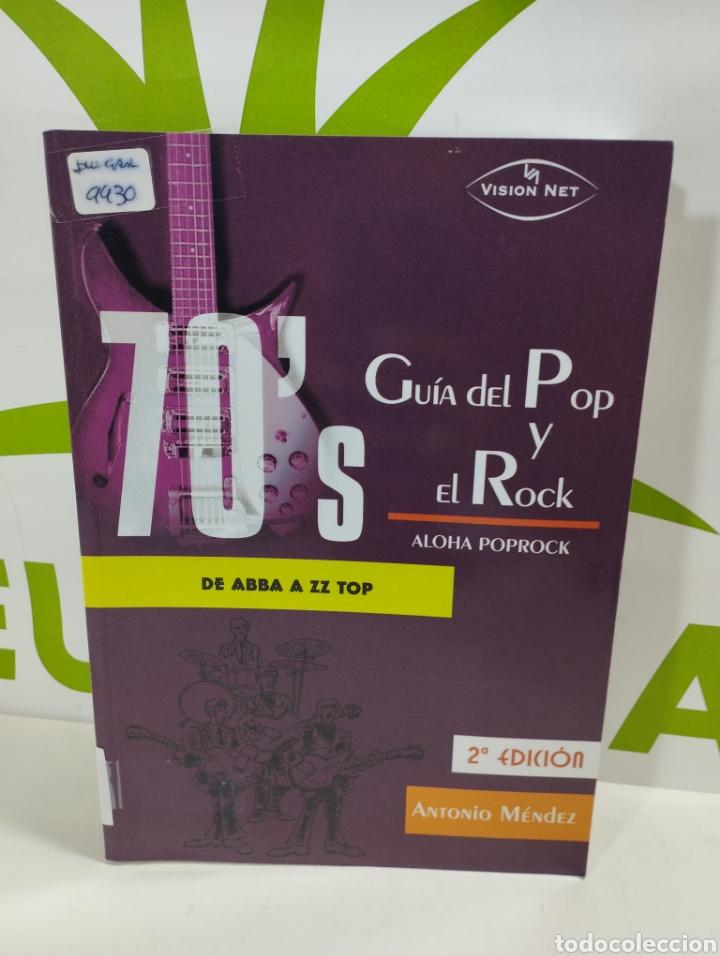 Libros de segunda mano: 70s gu&iacute;a del pop y el rock. De Abba a zz top.