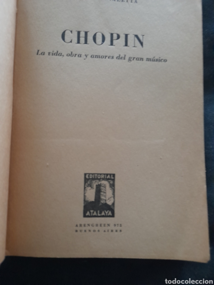 Libros de segunda mano: Chopin. Ippolito Valetta - Foto 2
