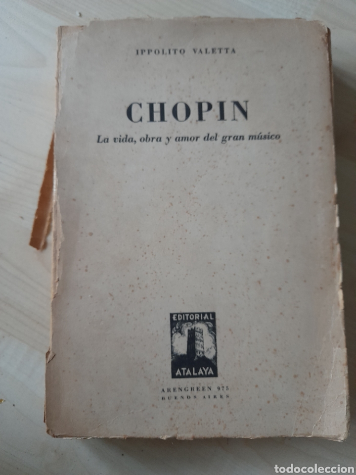 Libros de segunda mano: Chopin. Ippolito Valetta - Foto 1