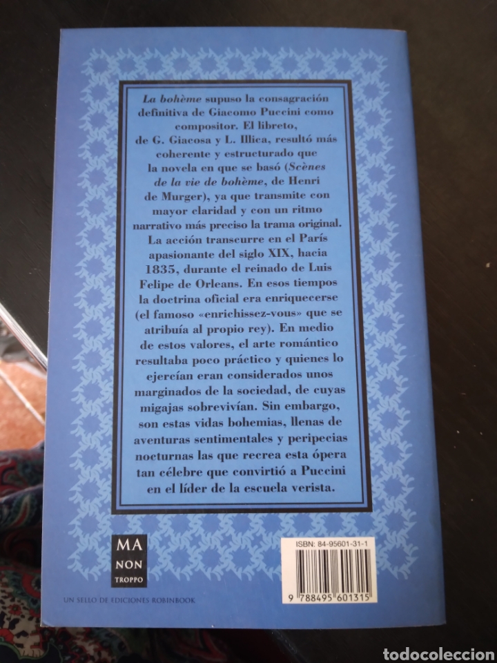 Libros de segunda mano: La boh&egrave;me - Foto 2