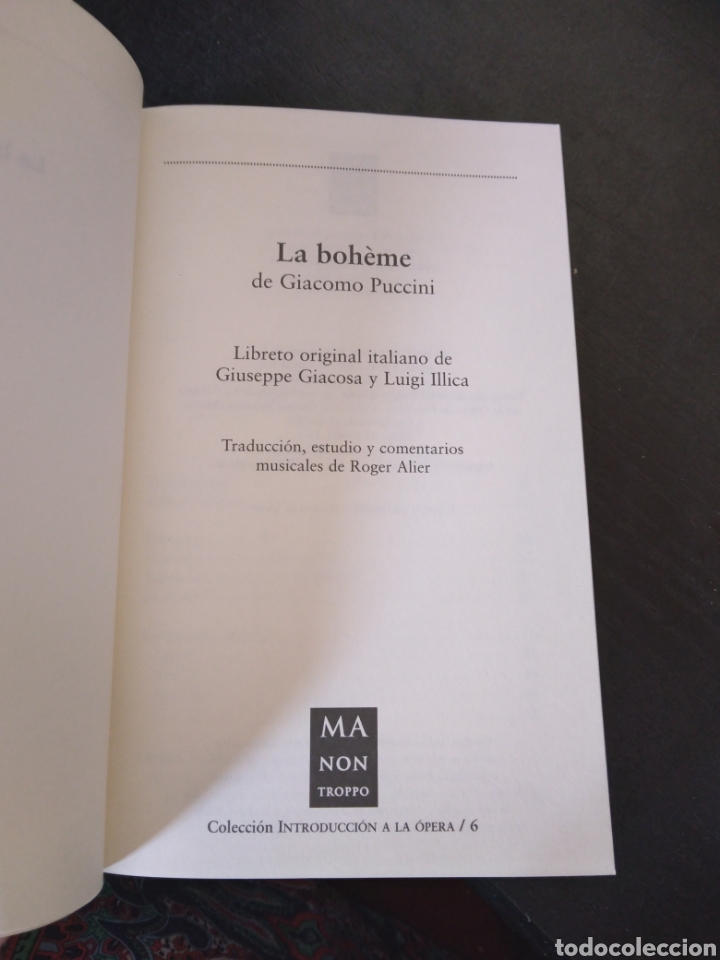 Libros de segunda mano: La boh&egrave;me - Foto 3