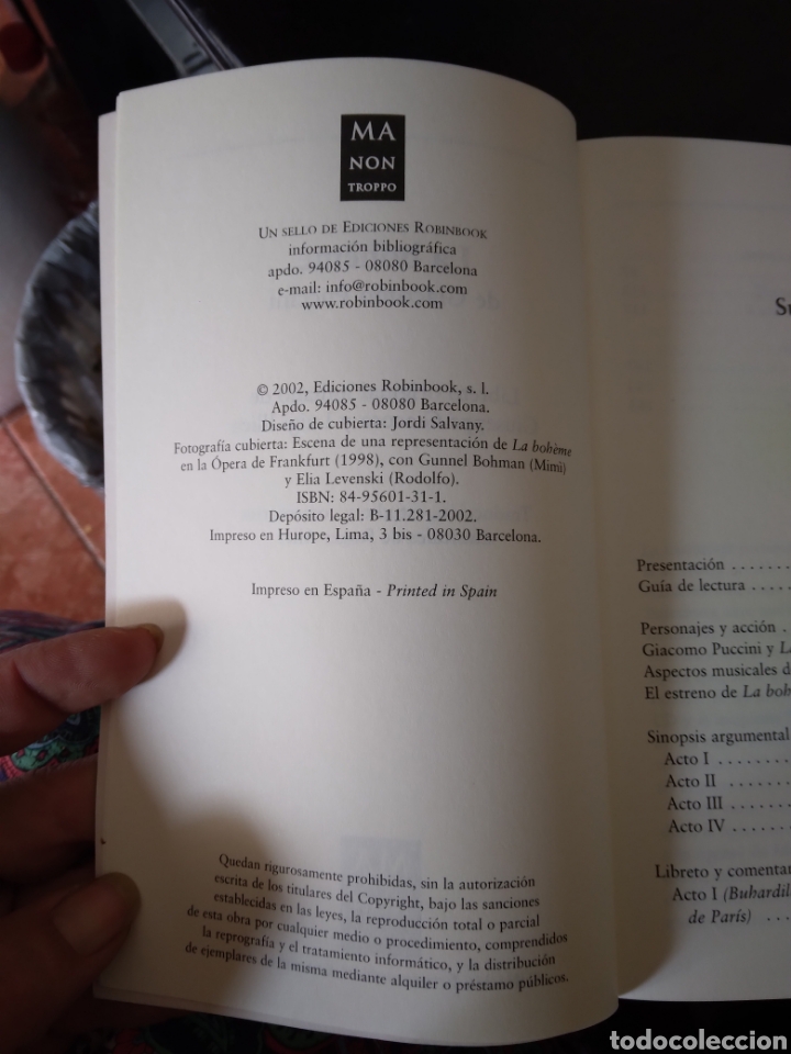 Libros de segunda mano: La boh&egrave;me - Foto 4