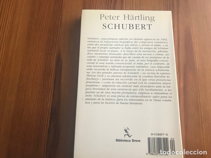 Libros de segunda mano: Schubert. Peter Hartling. Seix Barral - Foto 3