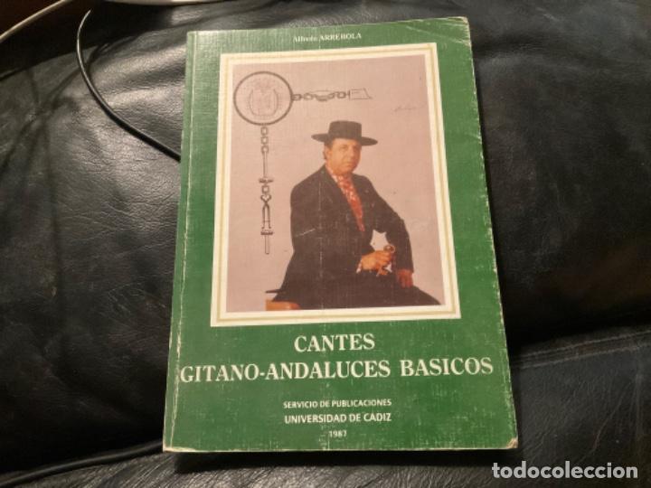 Libros de segunda mano: CANTES GITANO-ANDALUCES BASICOS - ARREBOLA, ALFREDO - Foto 1