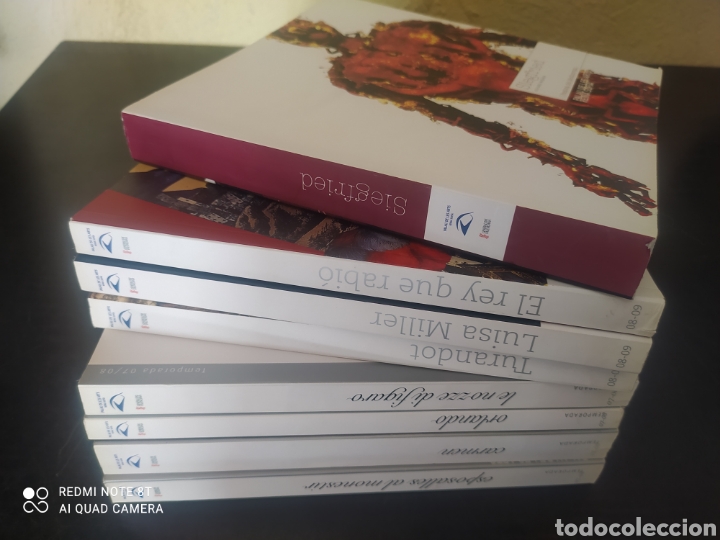 Second hand books: Lote libros &oacute;peras del Palau de les arts Reina Sof&iacute;a (8libros)