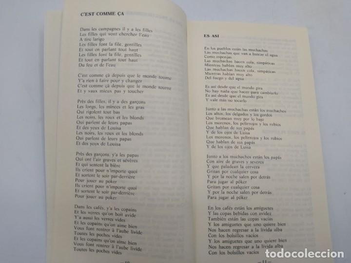 Libros de segunda mano: CANCIONES JAQUES BREL. ED. ESPIRAL. 2008. - Foto 3