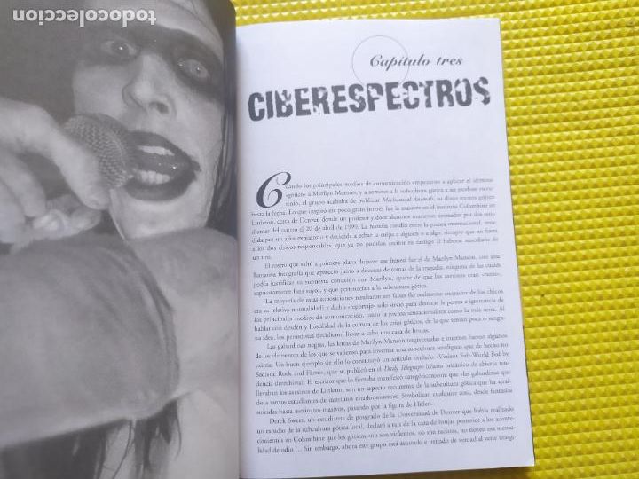 Libros de segunda mano: DISECCIONANDO A MARILYN MANSON GAVIN BADDELEY - Foto 3