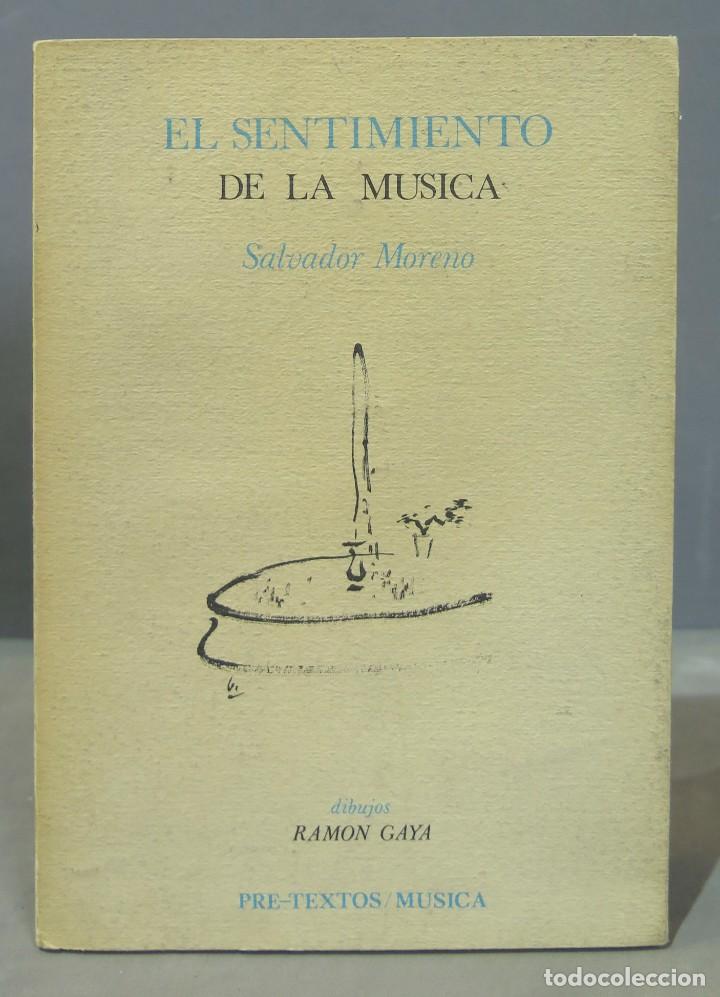Libros de segunda mano: EL SENTIMIENTO DE LA M&Uacute;SICA - Foto 1