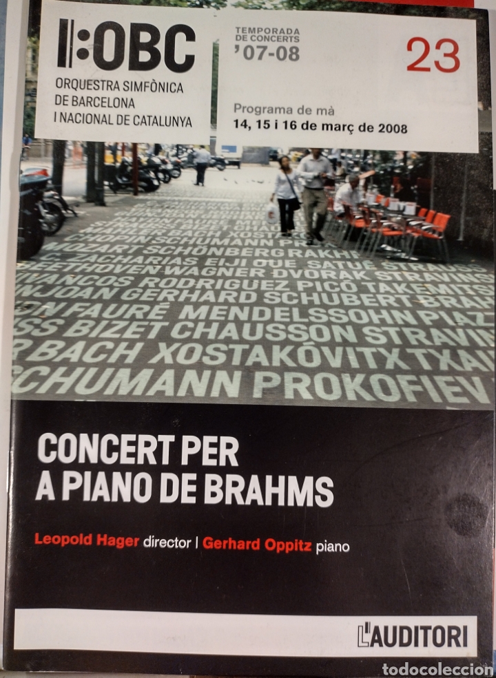 Libros de segunda mano: 3 programes de m&agrave; de LOratori de Nadal de Bach, OBC (2006 i 2007) - Foto 7
