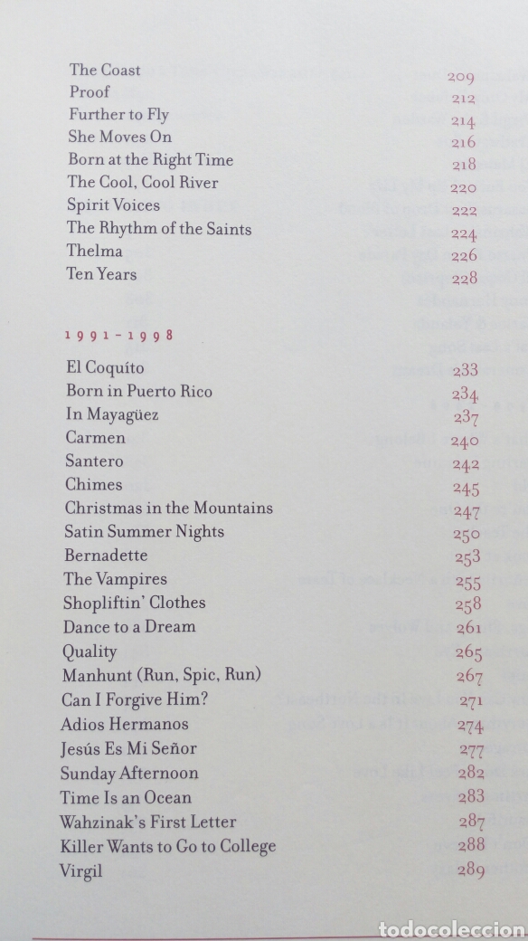 Libros de segunda mano: Lyrics (1964-2008). Paul Simon. - Foto 8