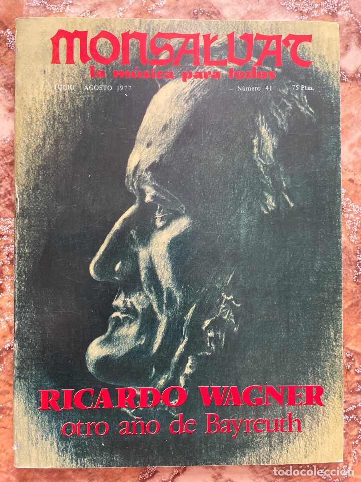 Second hand books: Revista Monsalvat (Wagner) n&uacute;mero 41