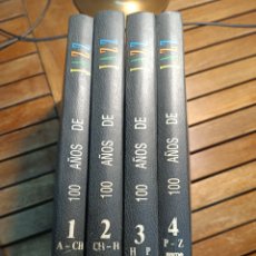Libros de segunda mano: ENCICLOPEDIA 100 AÑOS DE JAZZ 4 TOMOS EDITORIAL SARPE 1990 PRIMERA EDICION
