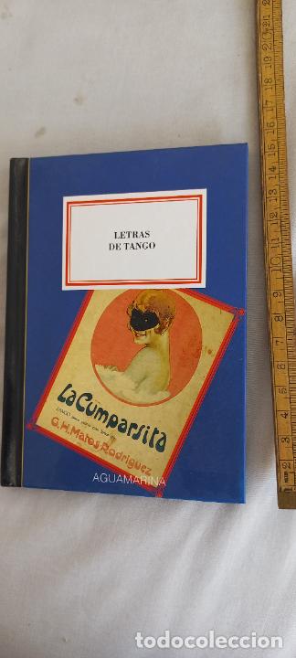 Libros de segunda mano: LETRAS DE TANGO. 1994. EDITORIAL AGUAMARINA - Foto 1