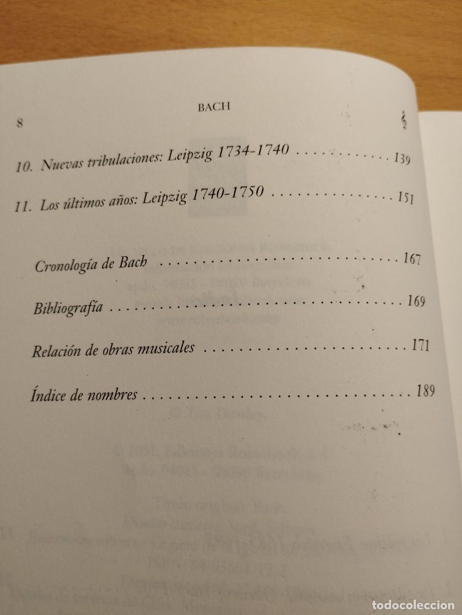 Libros de segunda mano: BACH (TIM DOWLEY) GRANDES COMPOSITORES - Foto 4