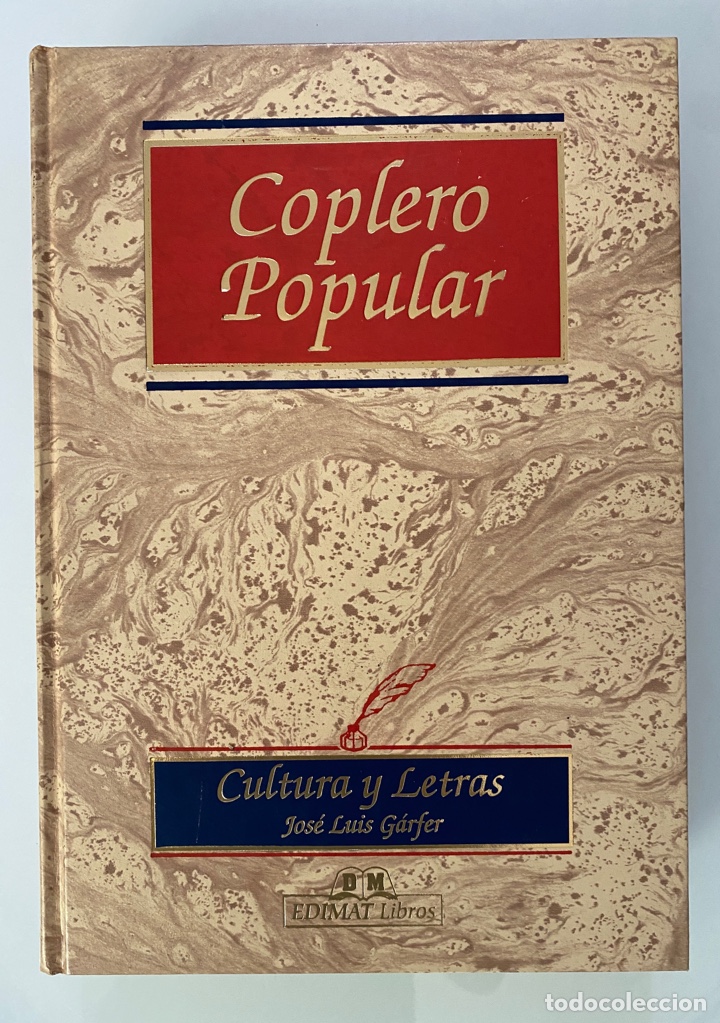 Libros de segunda mano: Coplero popular - G&Aacute;RFER, Jos&eacute; Luis - Foto 1
