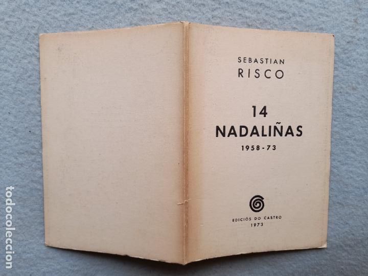 Libros de segunda mano: 14 Nadali&ntilde;as 1958 - 1973. Sebasti&aacute;n Risco. - Foto 7