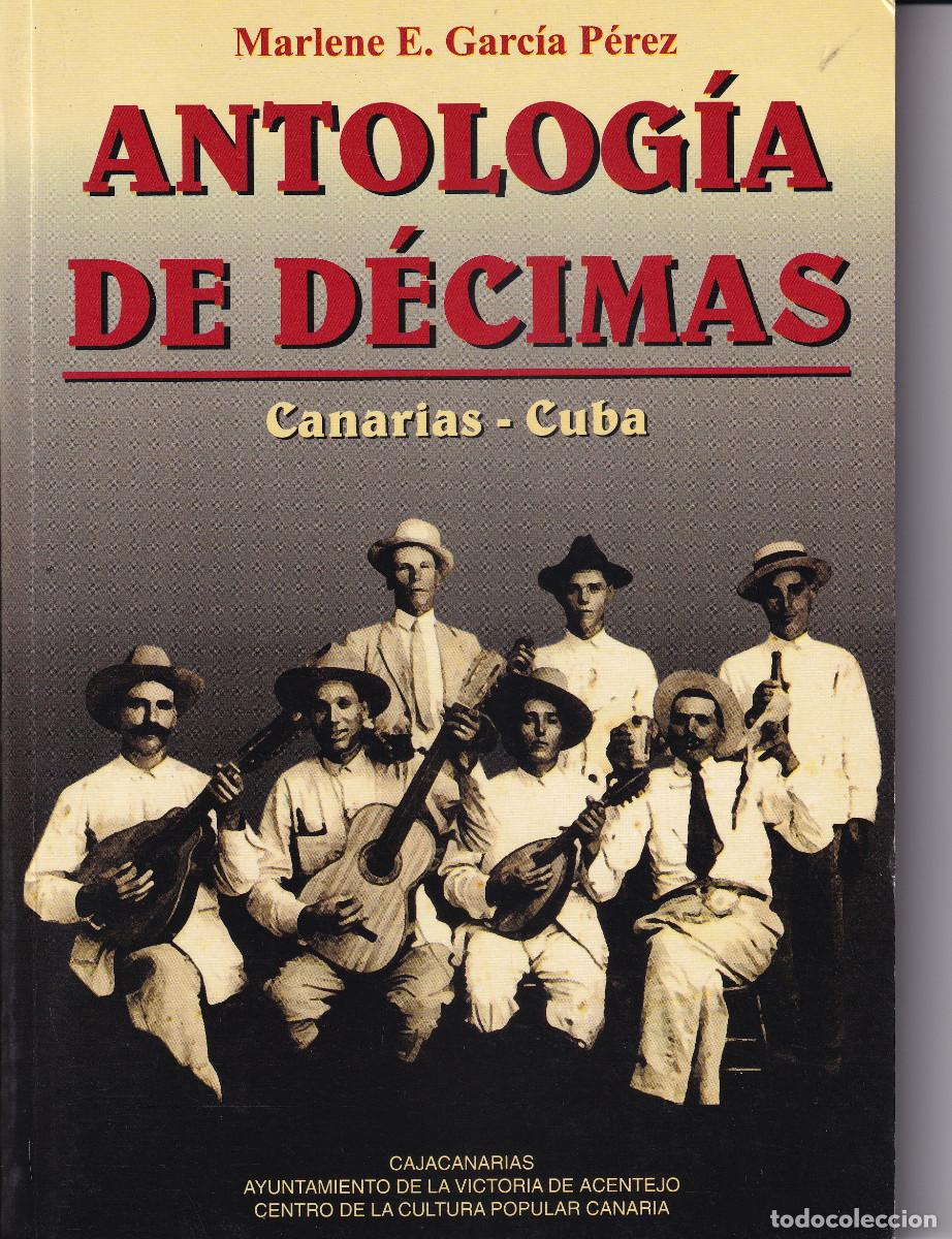 Libri di seconda mano: CANARIAS CUBA ANTOLOGIA DE DECIMAS - LA VICTORIA ACENTEJO