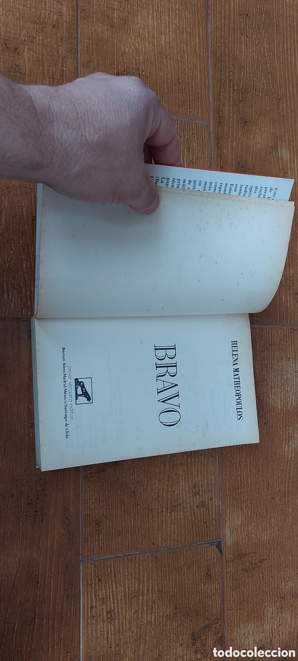 Libros de segunda mano: Libro Bravo -Helena Matheopoulos- (C1) - Foto 5
