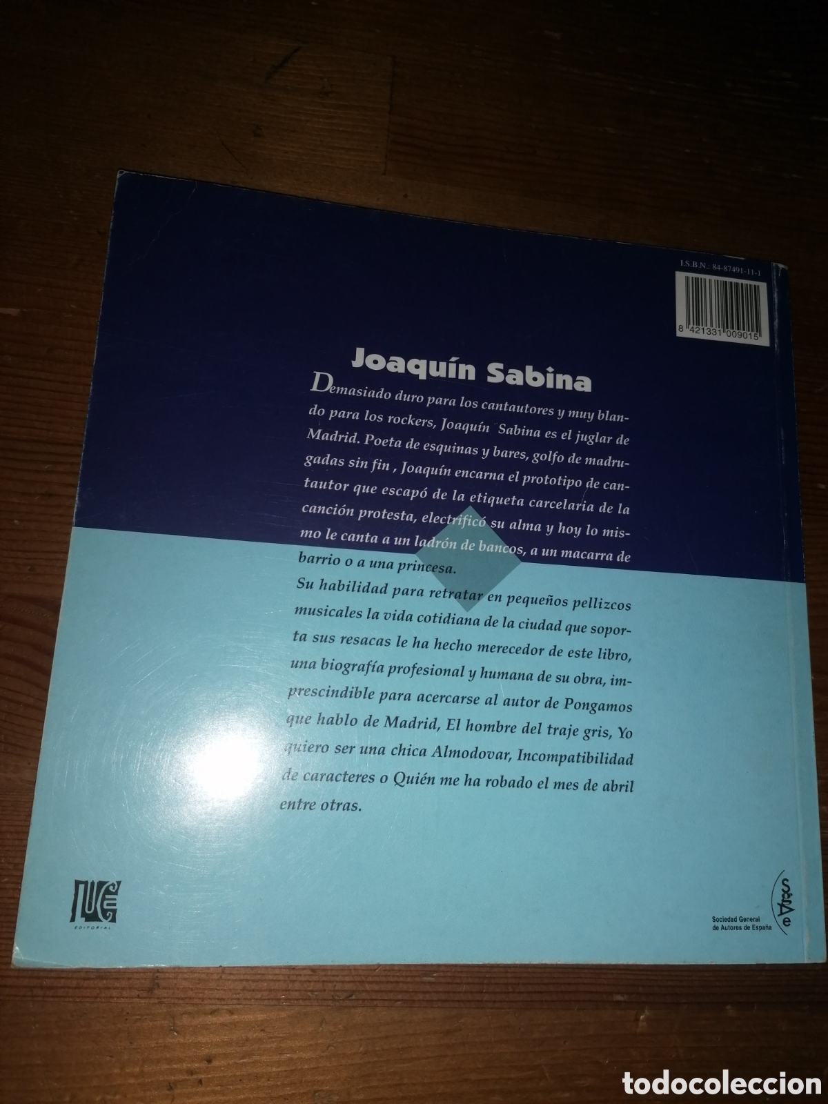 Libros de segunda mano: Joaqu&iacute;n Sabina - Los autores. - Foto 4