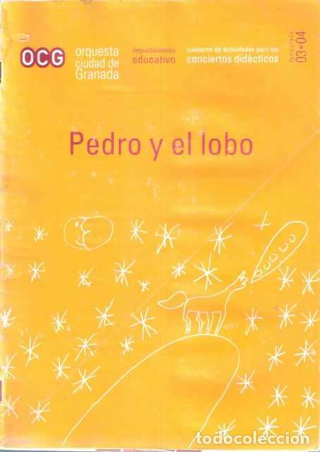 Libros de segunda mano: Orquesta ciudad de Granada. Pedro y el lobo - Huete, Carmen y otros