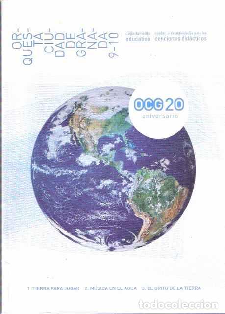 Libros de segunda mano: Orquesta ciudad de Granada 9-10. 1 Tierra para jugar. 2 M&uacute;sica en el agua. 3 El grito de la Tierra.