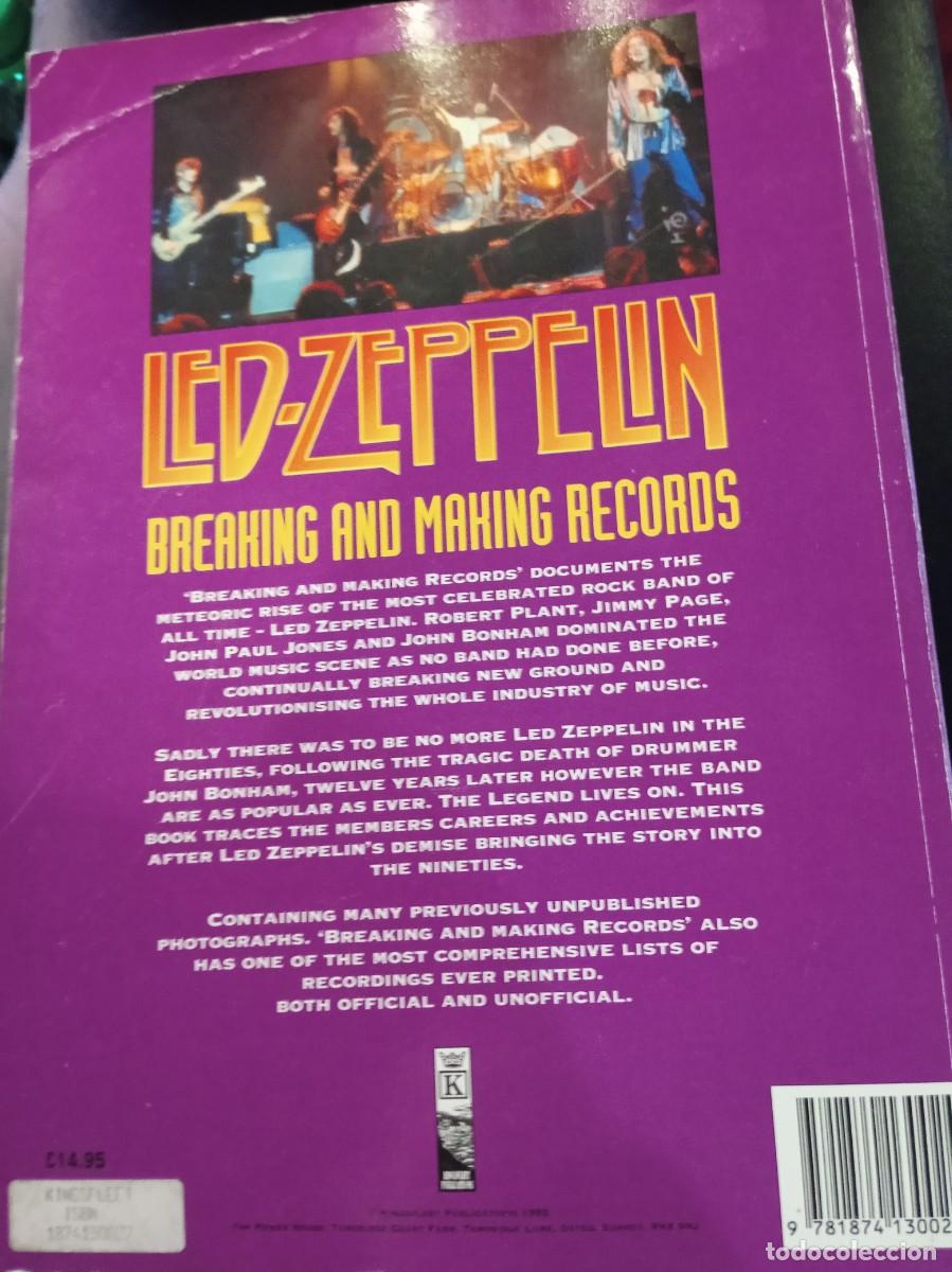 Libros de segunda mano: LED ZEPPELIN- BREAKING AND MAKING RECORDS. LIBRO. - Foto 2