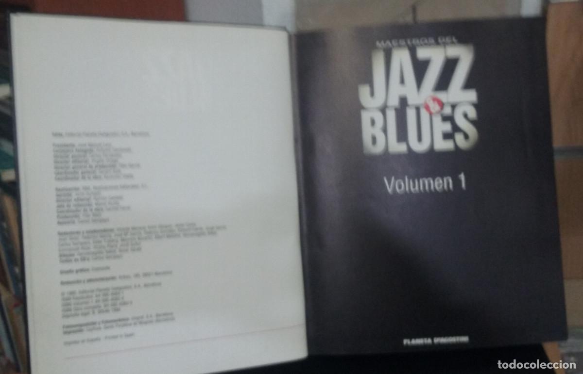 Libros de segunda mano: Maestros del Jazz & Blues. 5 tomos - Foto 5