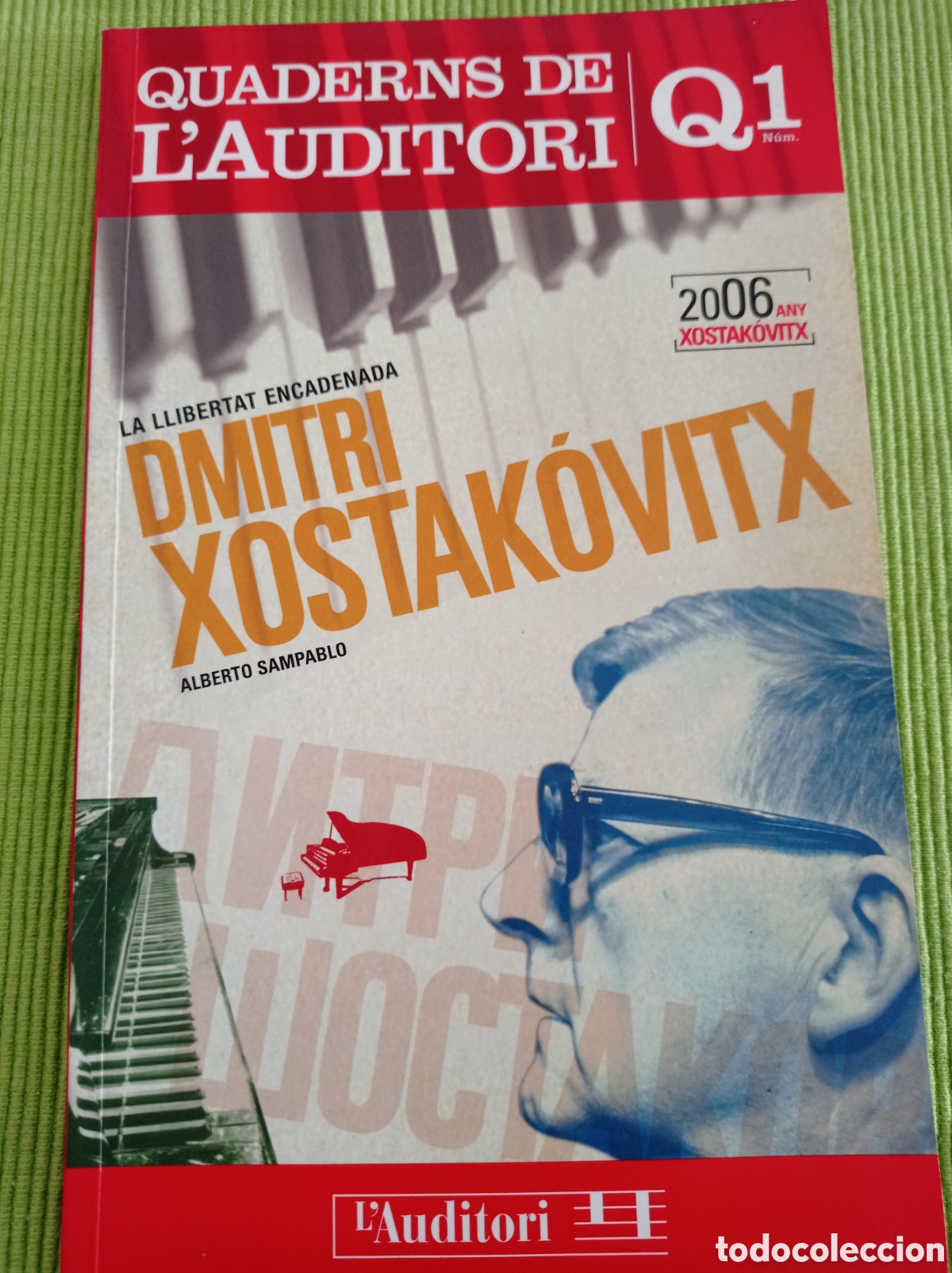 Libros de segunda mano: Quaderns de LAuditori Q1 Dimitri Xostak&oacute;vitx - Foto 1