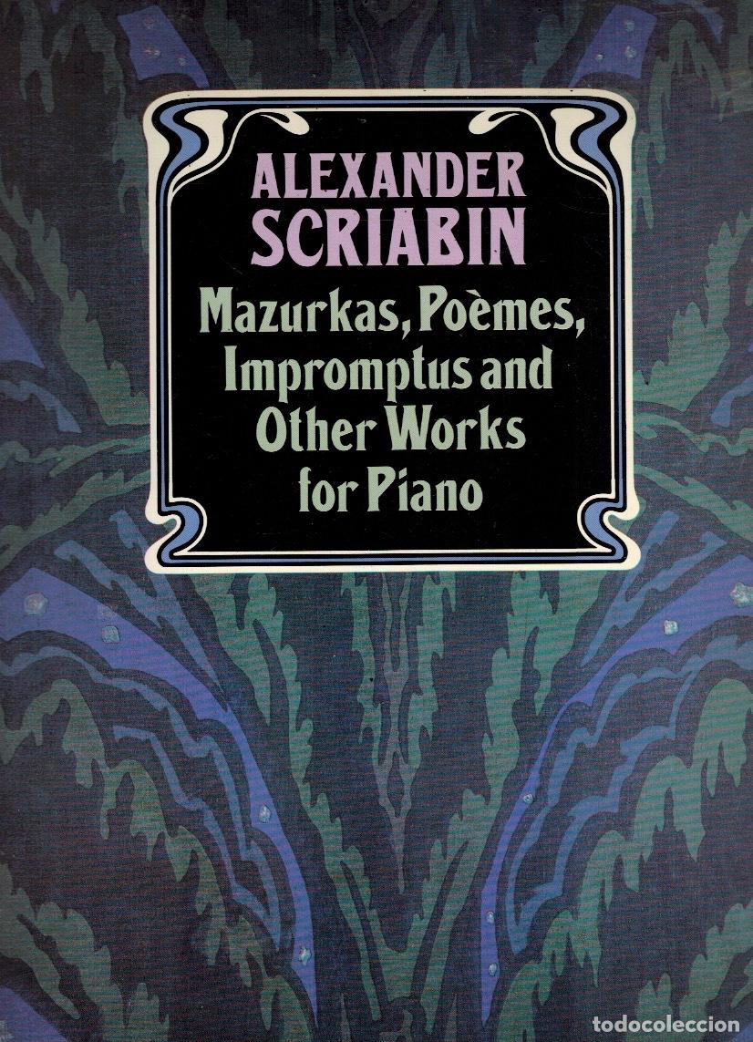 Libri di seconda mano: MAZURKAS, POEMES, IMPROMPTUS AND OTHER FOR PIANO