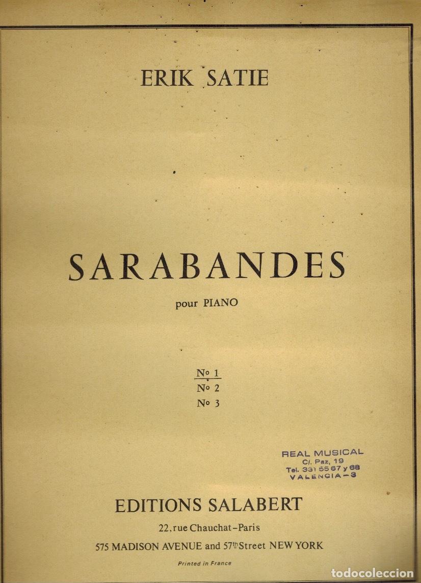 Libri di seconda mano: SARABANDES N&ordm; 1