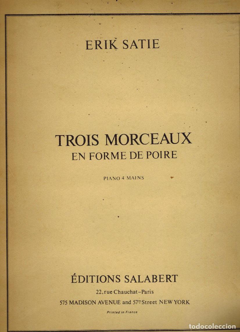 Libri di seconda mano: TROIS MORCEAUX EN FORME DE POTRE (piano a 4 mains)