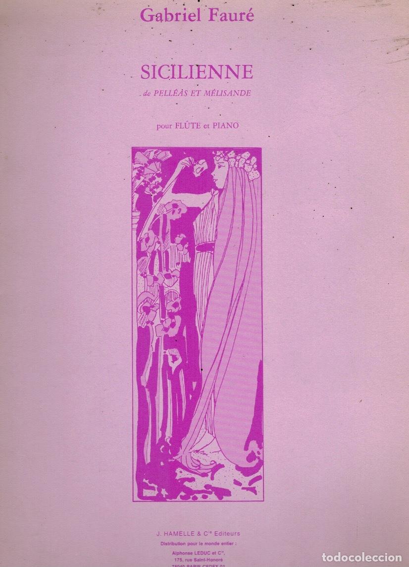 Libri di seconda mano: SICILIENNE (de Pell&eacute;as et M&eacute;lisande) PARA FLAUTA Y PIANO