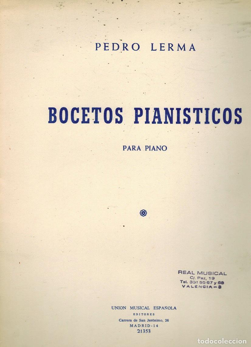Libri di seconda mano: BOCETOS PIAN&Iacute;STICOS