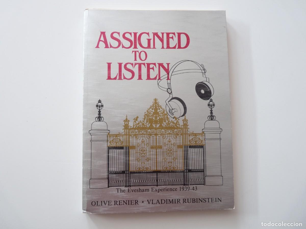 Libros de segunda mano: LIBRO INGLES ASSIGNED TO LISTEN PARA RESTAURAR - Foto 1