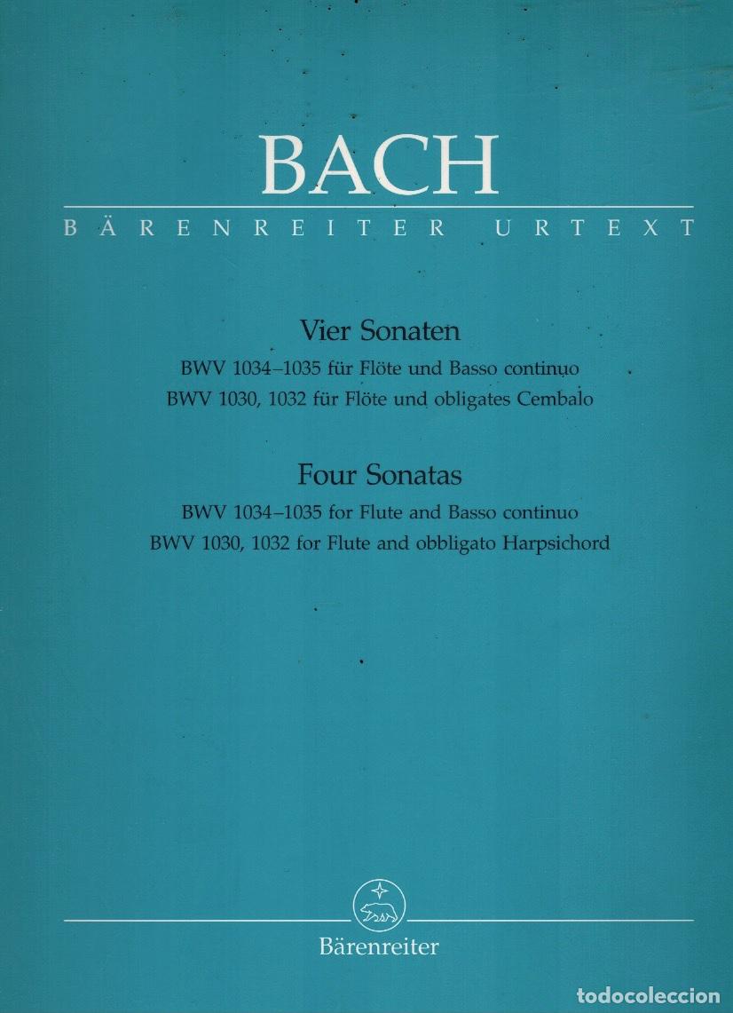 Libri di seconda mano: VIER SONATEN (para flauta y piano)
