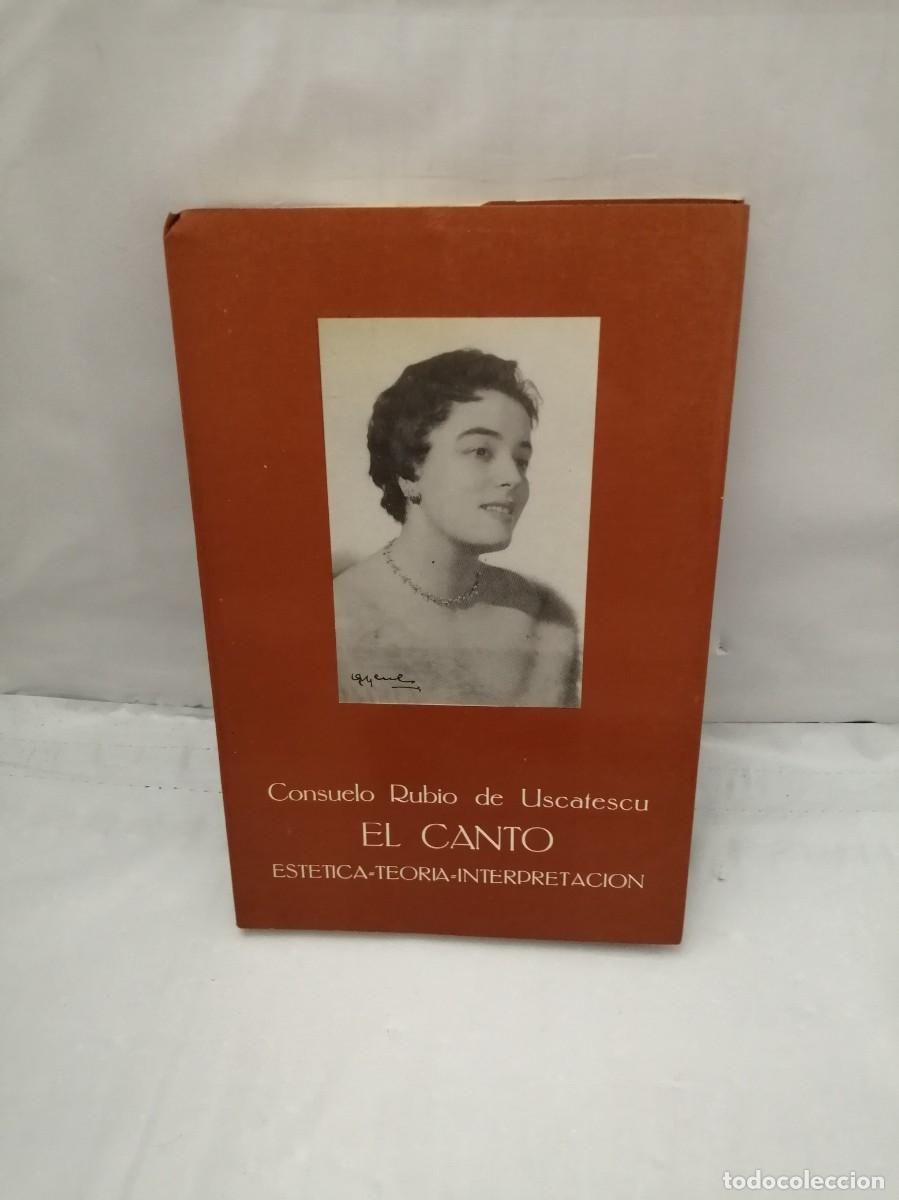 Libri di seconda mano: EL CANTO. EST&Eacute;TICA. TEOR&Iacute;A. INTERPRETACI&Oacute;N (PRIMERA EDICI&Oacute;N)