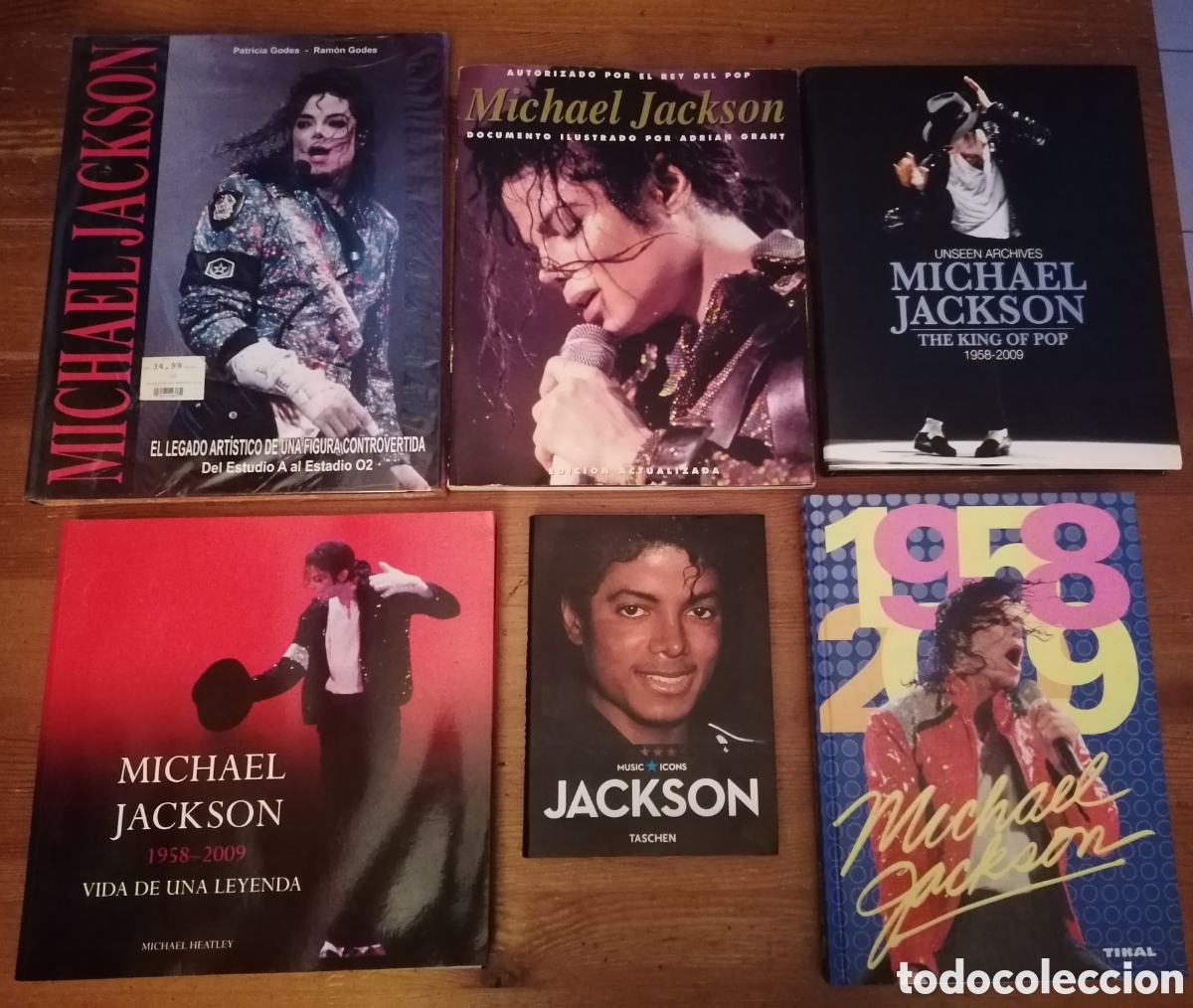Libros de segunda mano: Lote de libros, MICHAEL JACKSON - Foto 1