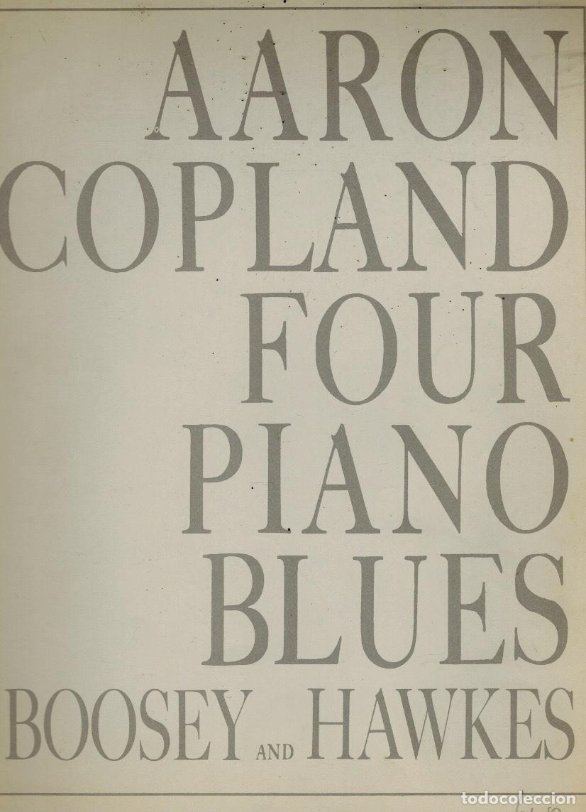Libros de segunda mano: FOUR PIANO BLUES - Foto 1