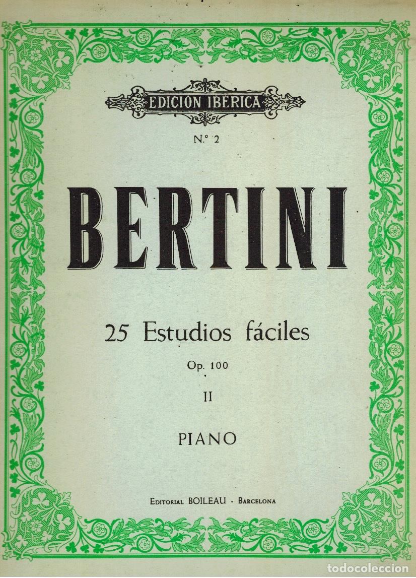 Libros de segunda mano: 25 ESTUDIOS FACILES Op. 100 (para piano)